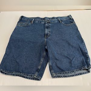 Mens RK Medium Wash Indigo Jean Shorts Size 42